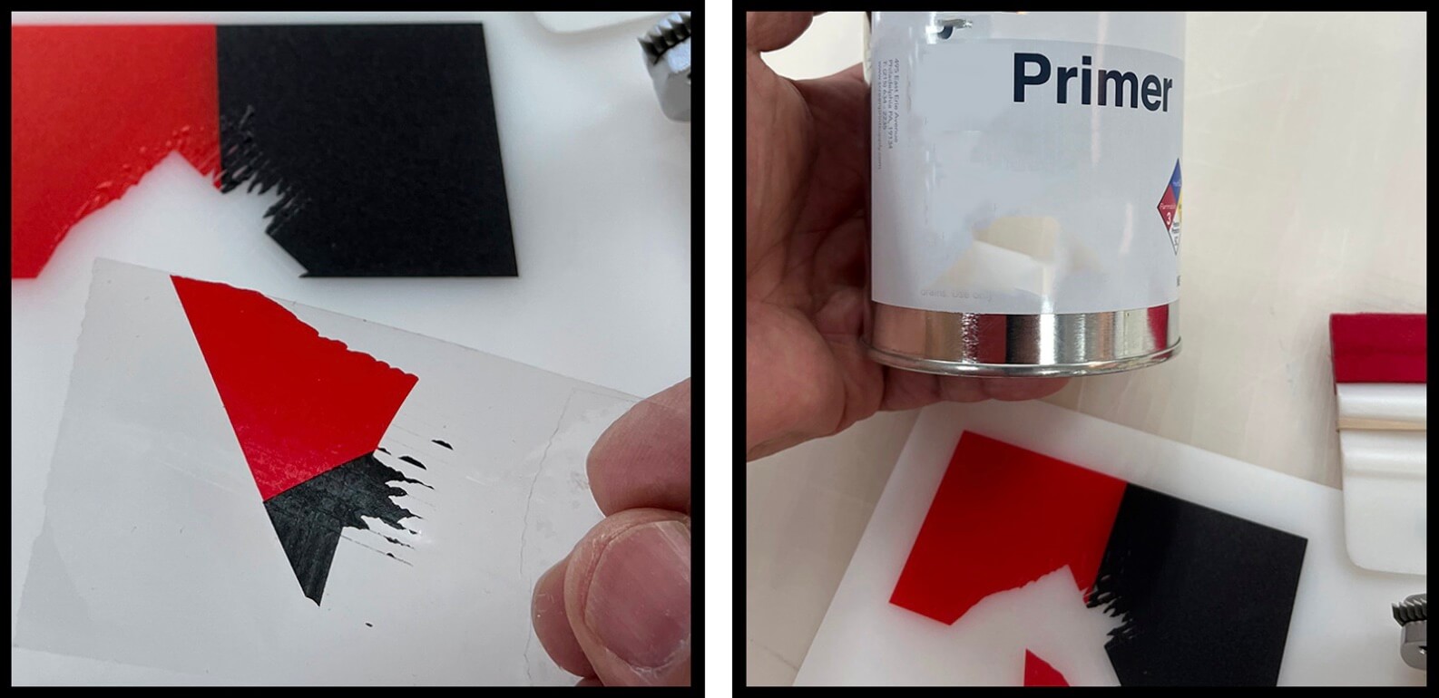 Failed Adhesion