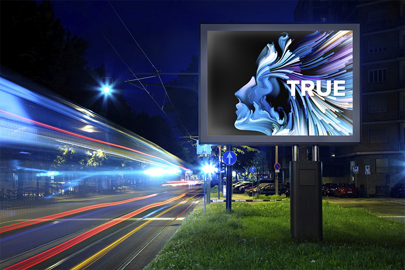 City billboard