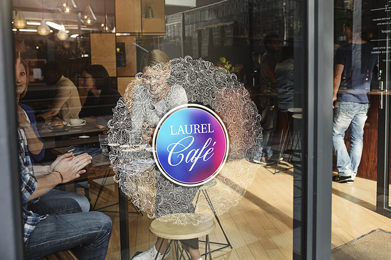Window wrap with printed white ink